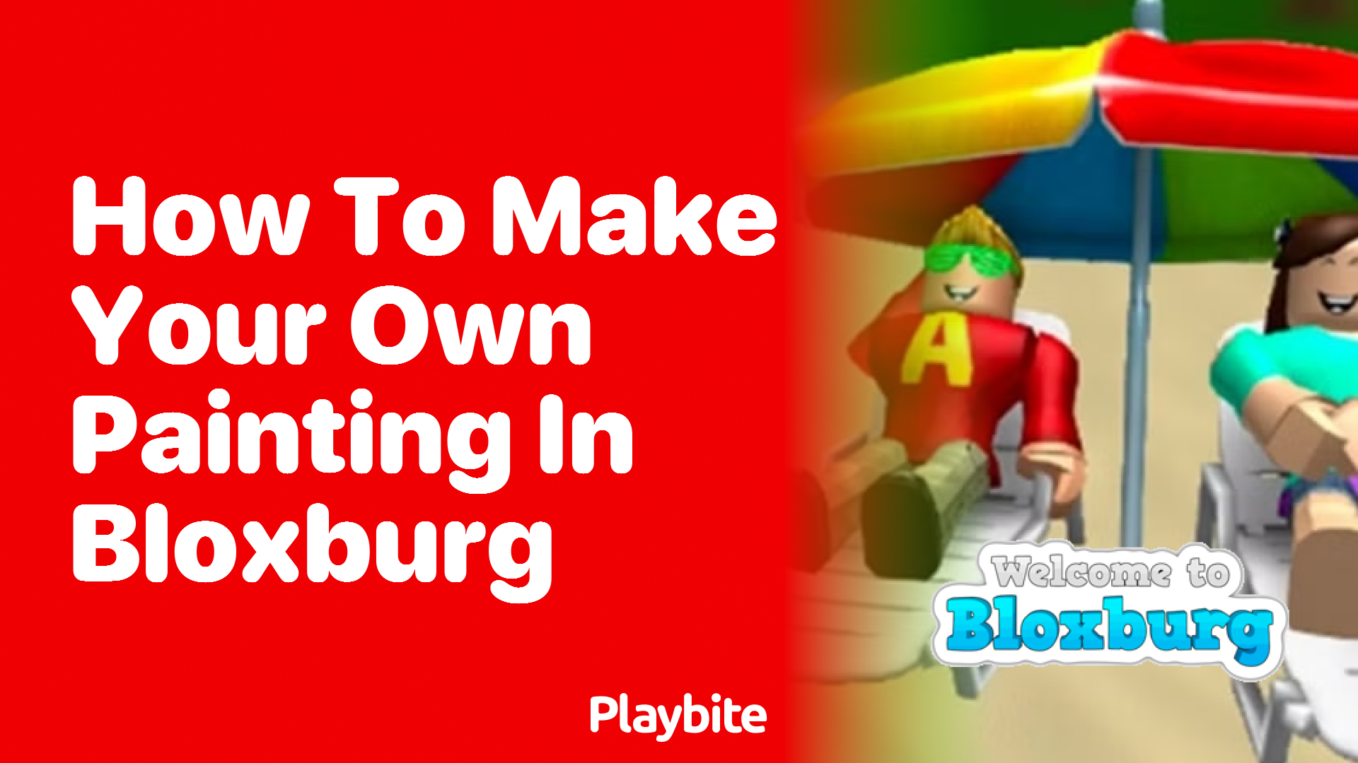 How to Make Your Own Painting in Bloxburg