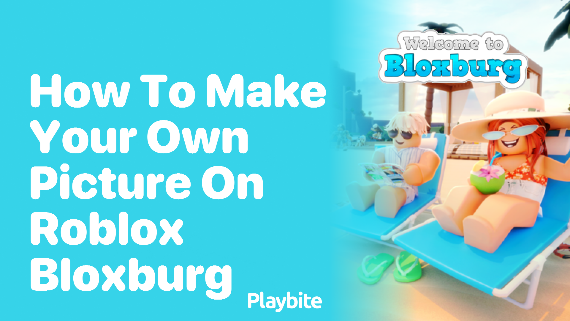 How to Make Your Own Picture on Roblox Bloxburg