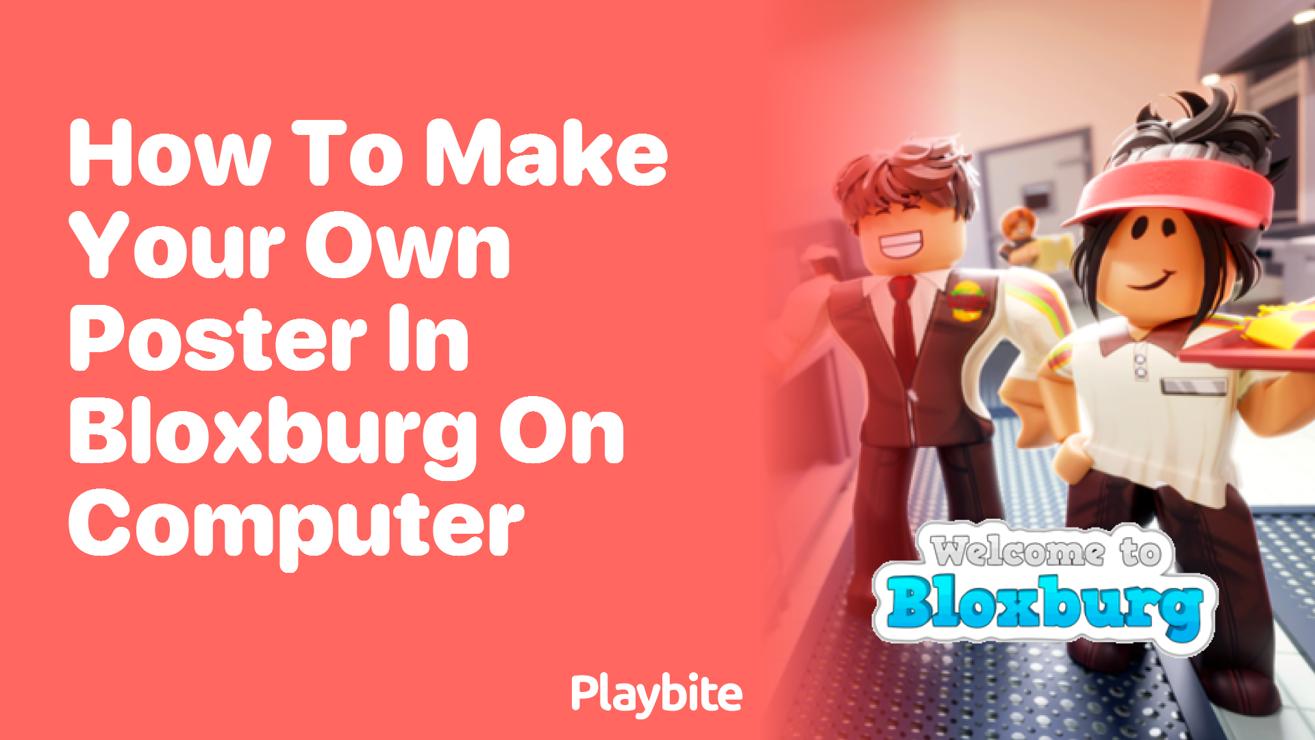 How to Make Your Own Poster in Bloxburg on a Computer