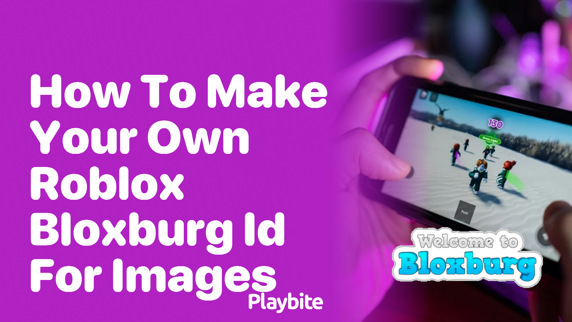 How to Make Your Own Roblox Bloxburg ID for Images