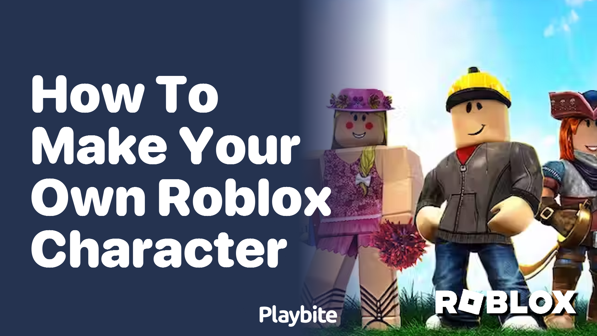 How to Make Your Own Roblox Character