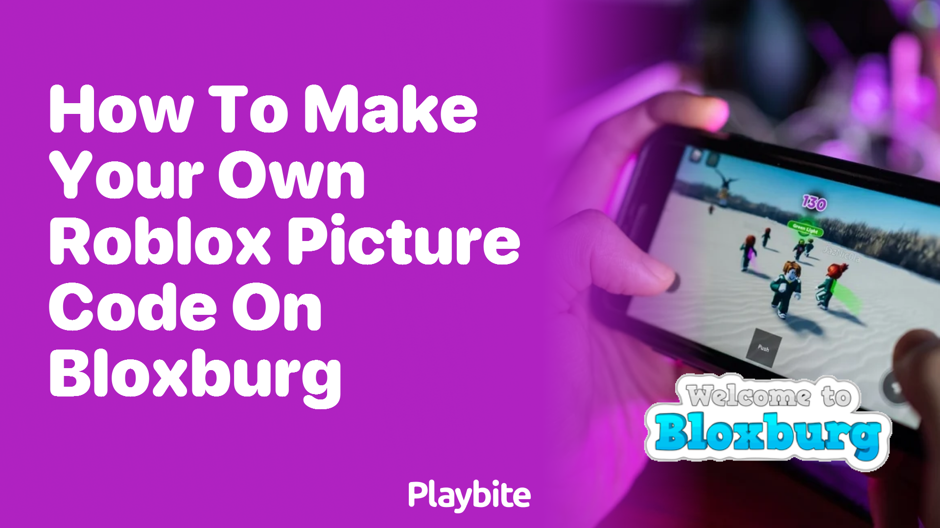 How to Make Your Own Roblox Picture Code on Bloxburg