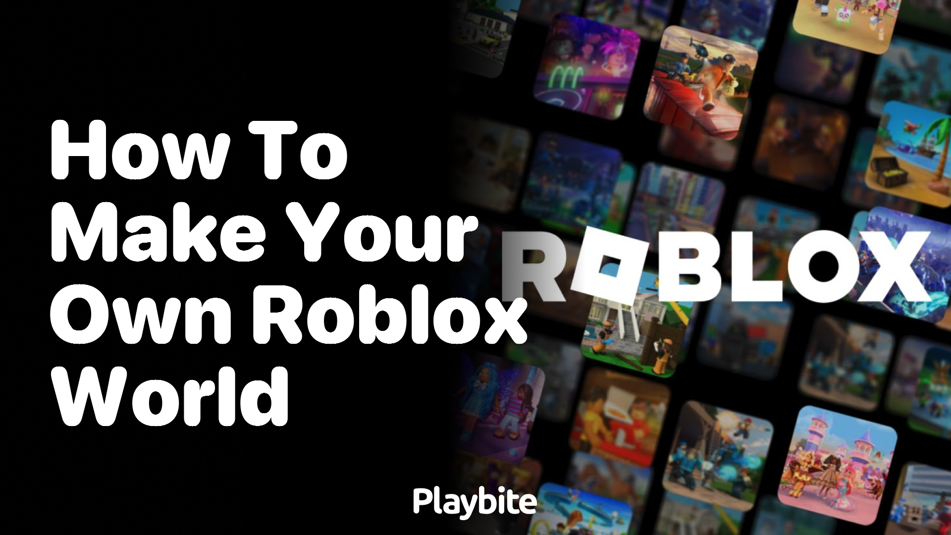 How to Make Your Own Roblox World