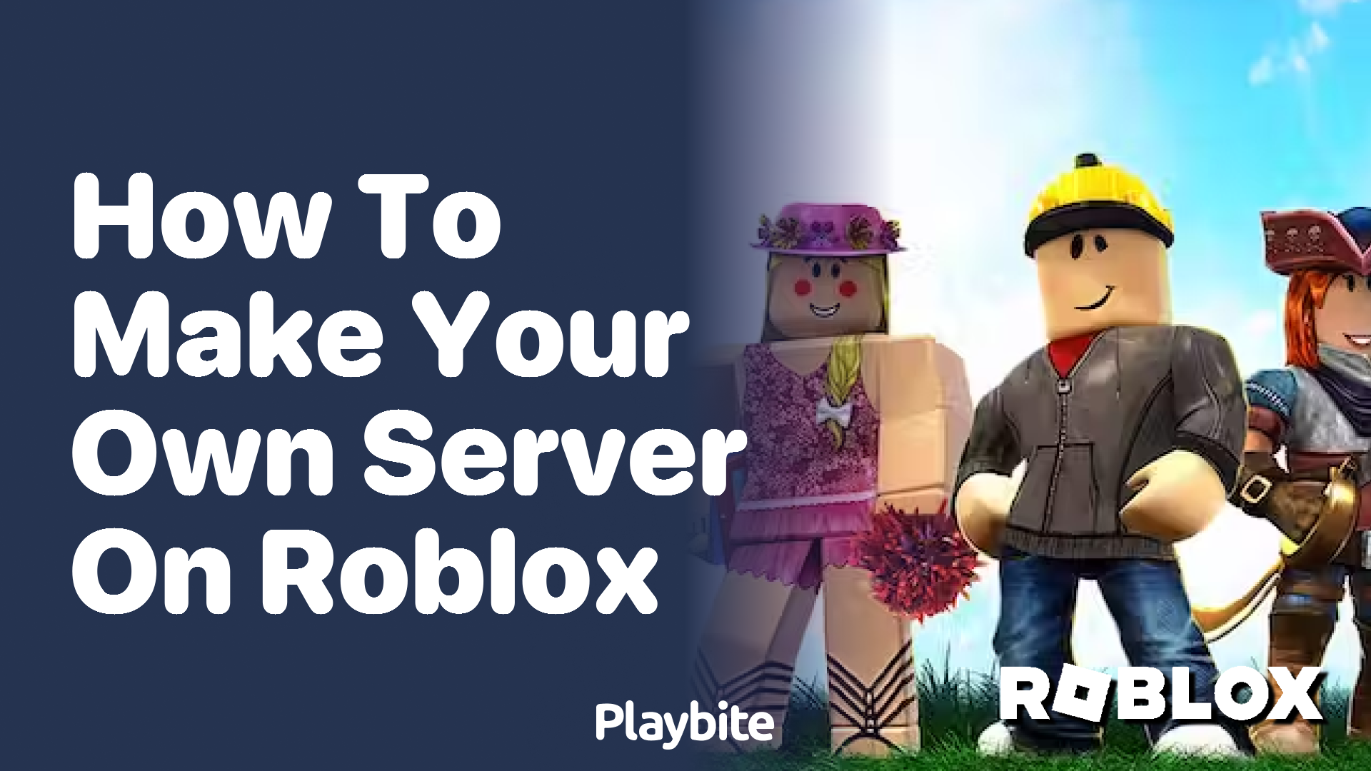 How to Make Your Own Server on Roblox