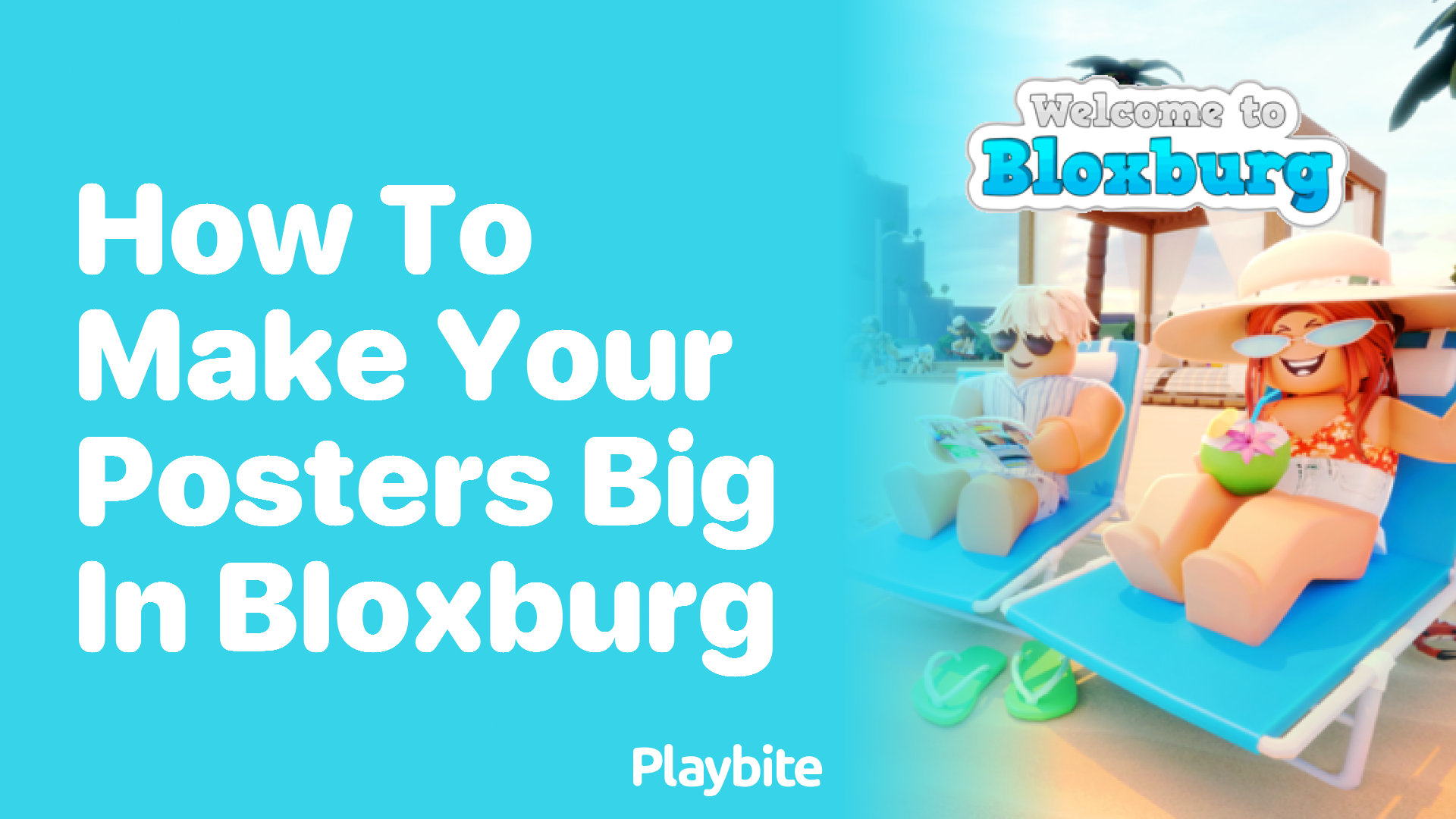 How to Make Your Posters Big in Bloxburg