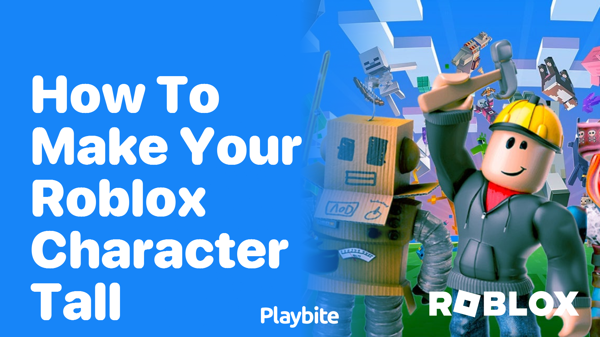 How to Make Your Roblox Character Tall