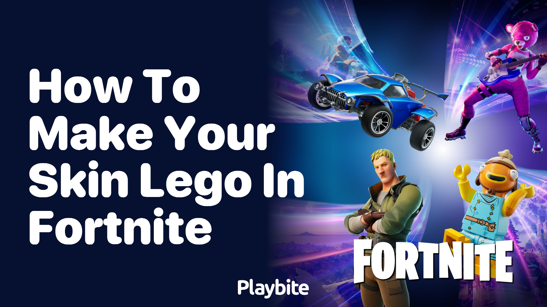 How to Make Your Skin Lego in Fortnite