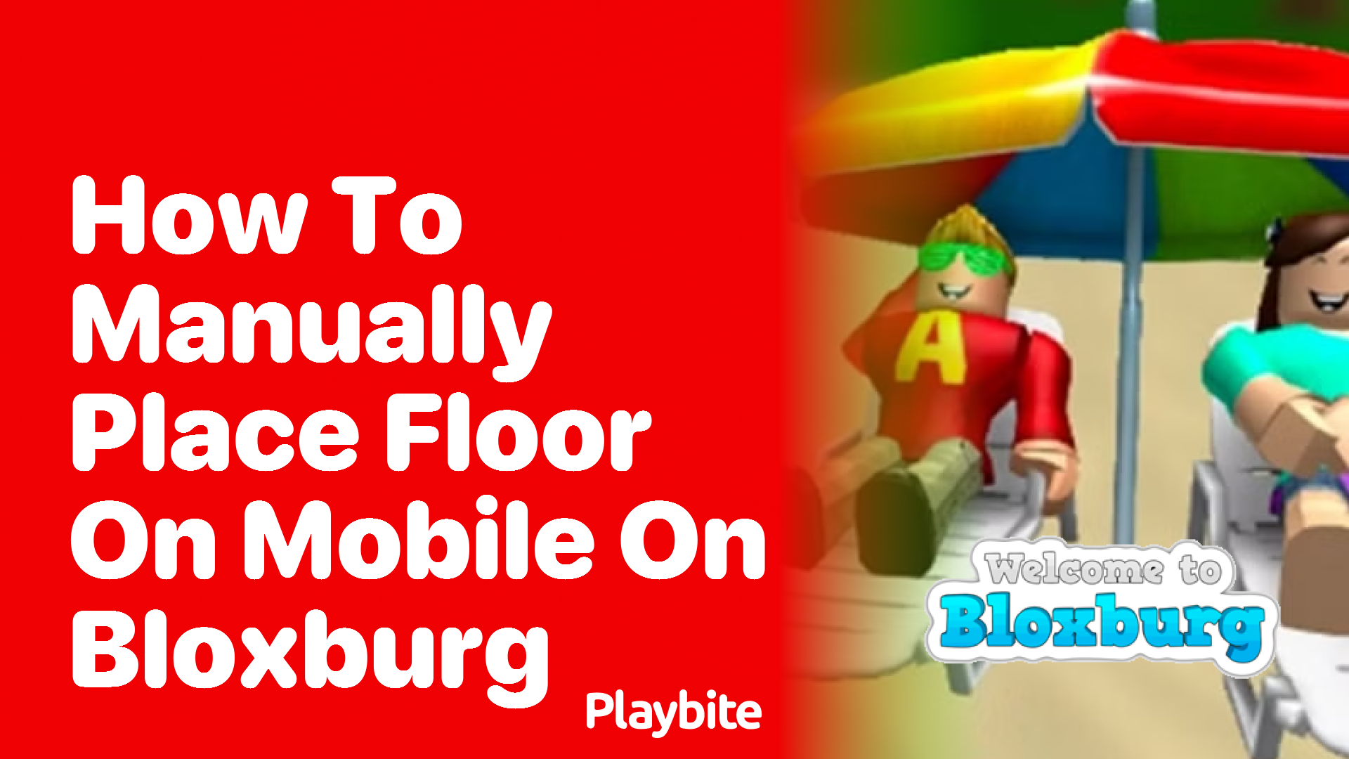 How to Manually Place Floor on Mobile in Bloxburg