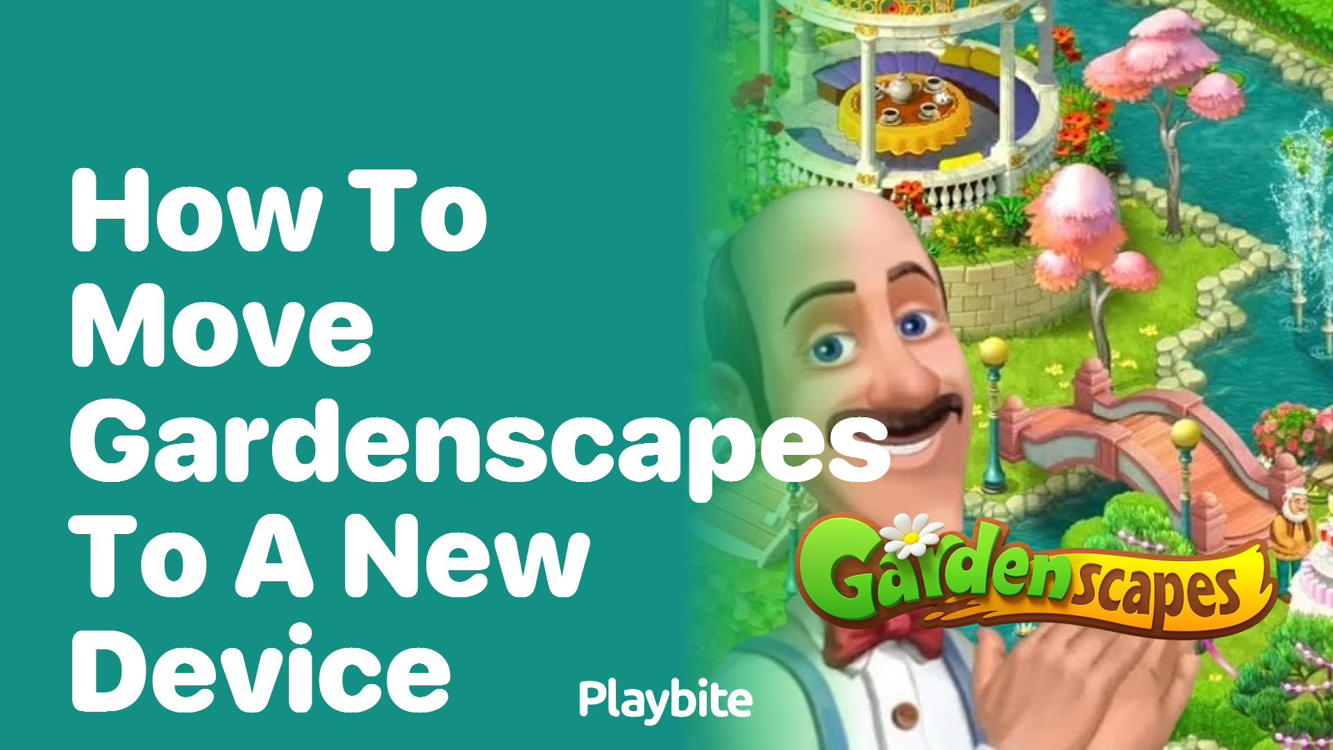 How to Move Gardenscapes to a New Device