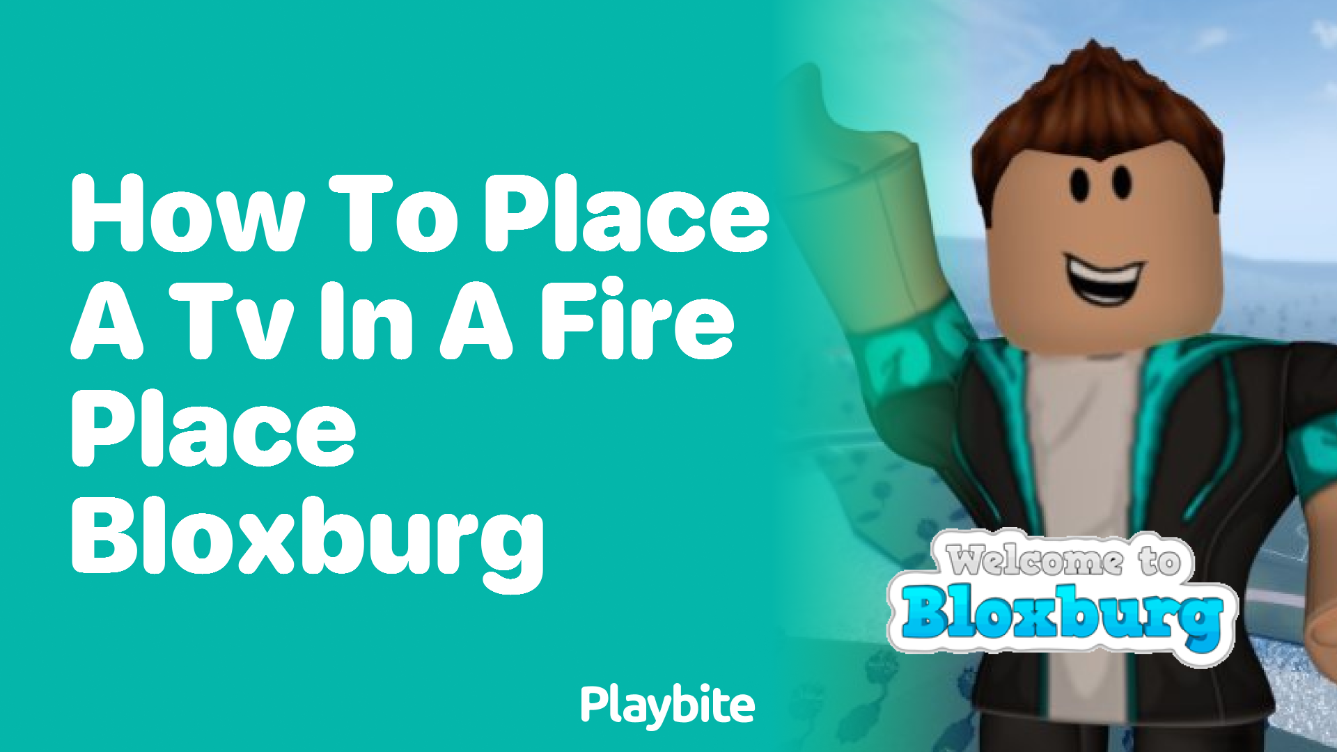 How to Place a TV in a Fireplace in Bloxburg