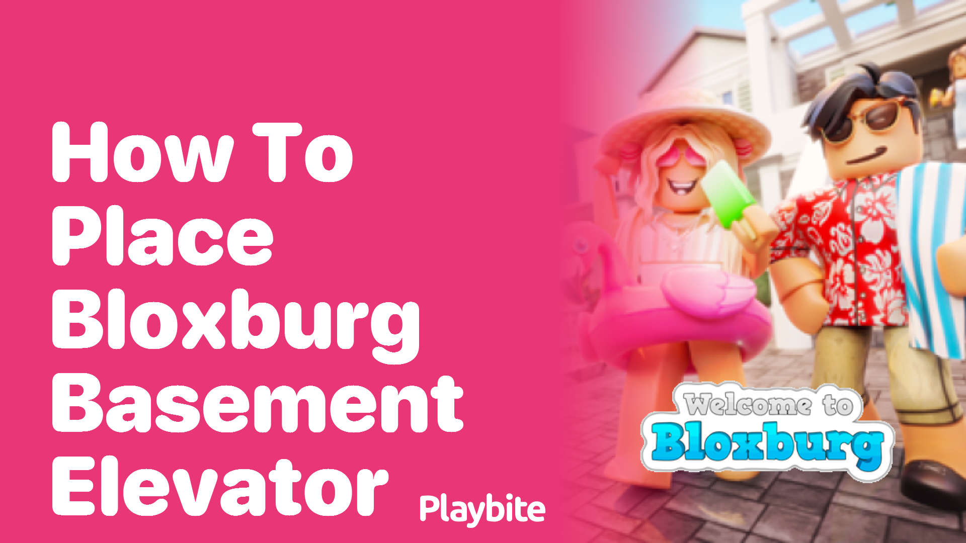 How to Place a Basement Elevator in Bloxburg