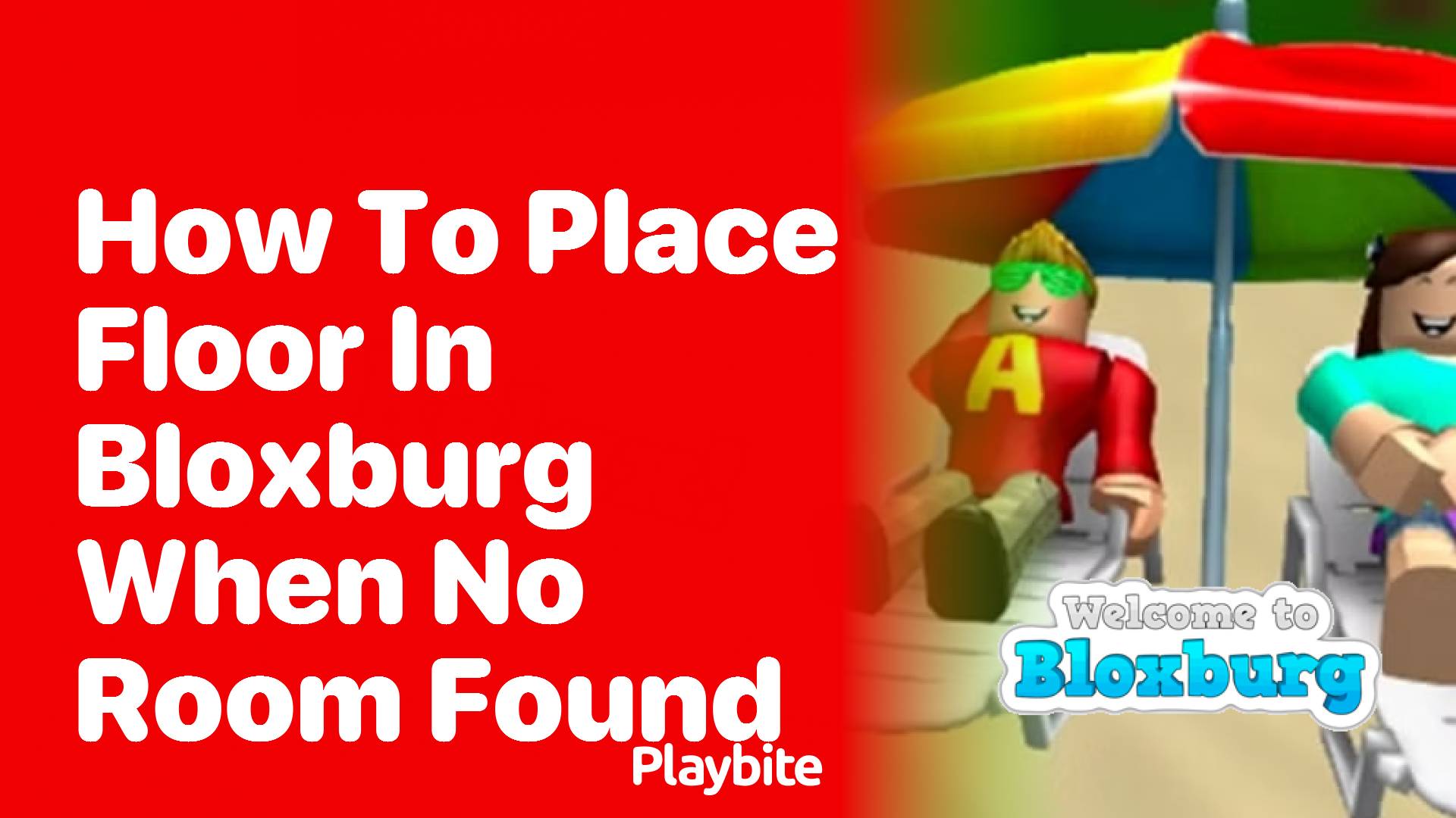 How To Place Floor in Bloxburg If No Room Is Found