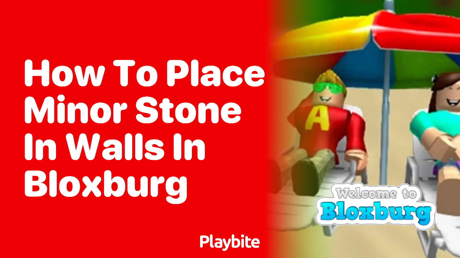 How to Place Minor Stone in Walls in Bloxburg