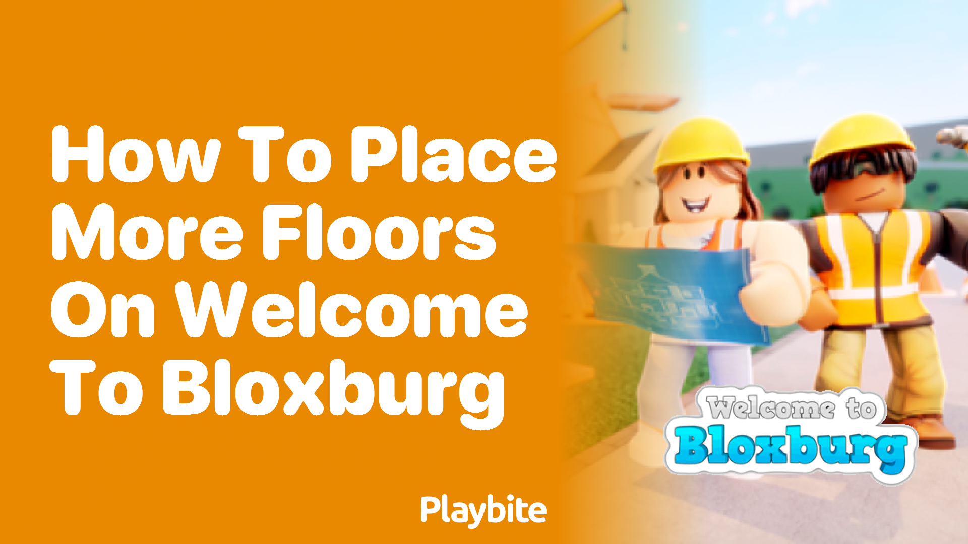 How to Place More Floors on Welcome to Bloxburg