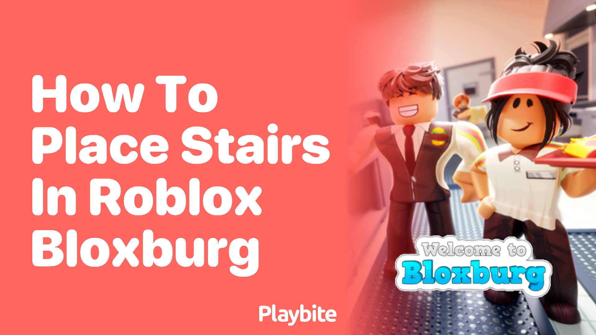 How to Place Stairs in Roblox Bloxburg