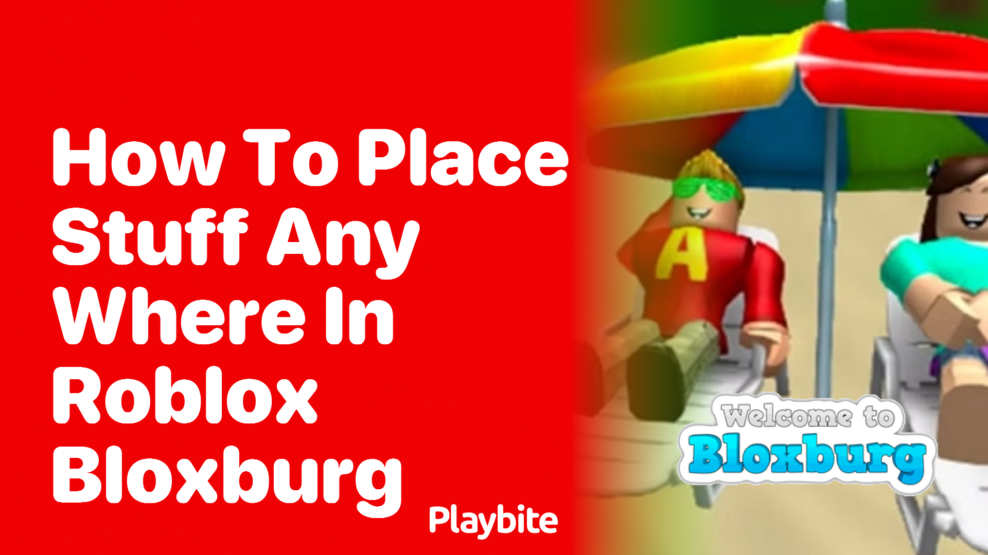 How to Place Stuff Anywhere in Roblox Bloxburg