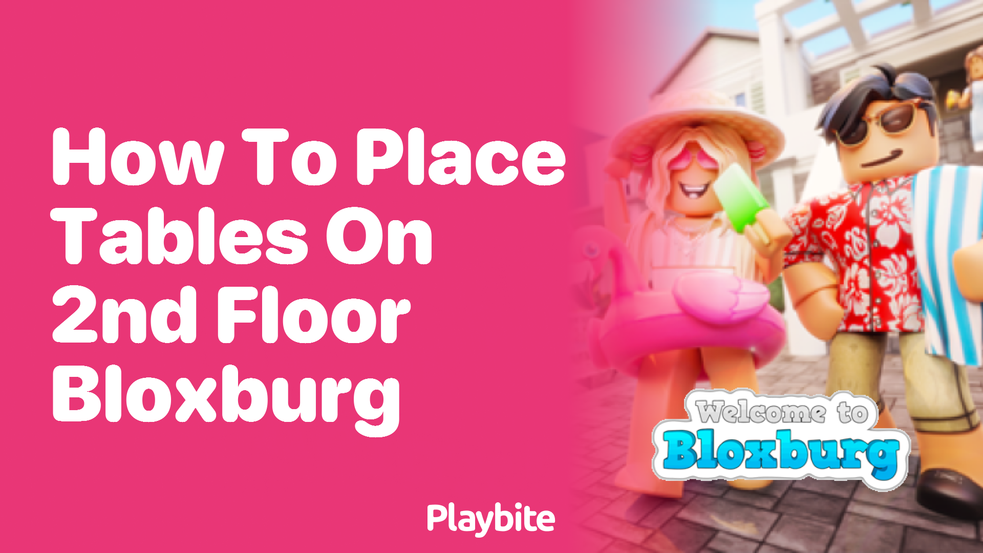 How to Place Tables on the 2nd Floor in Bloxburg