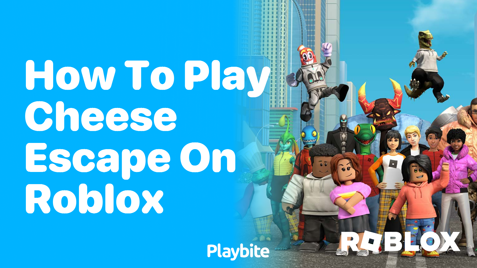 How to Play Cheese Escape on Roblox - Playbite