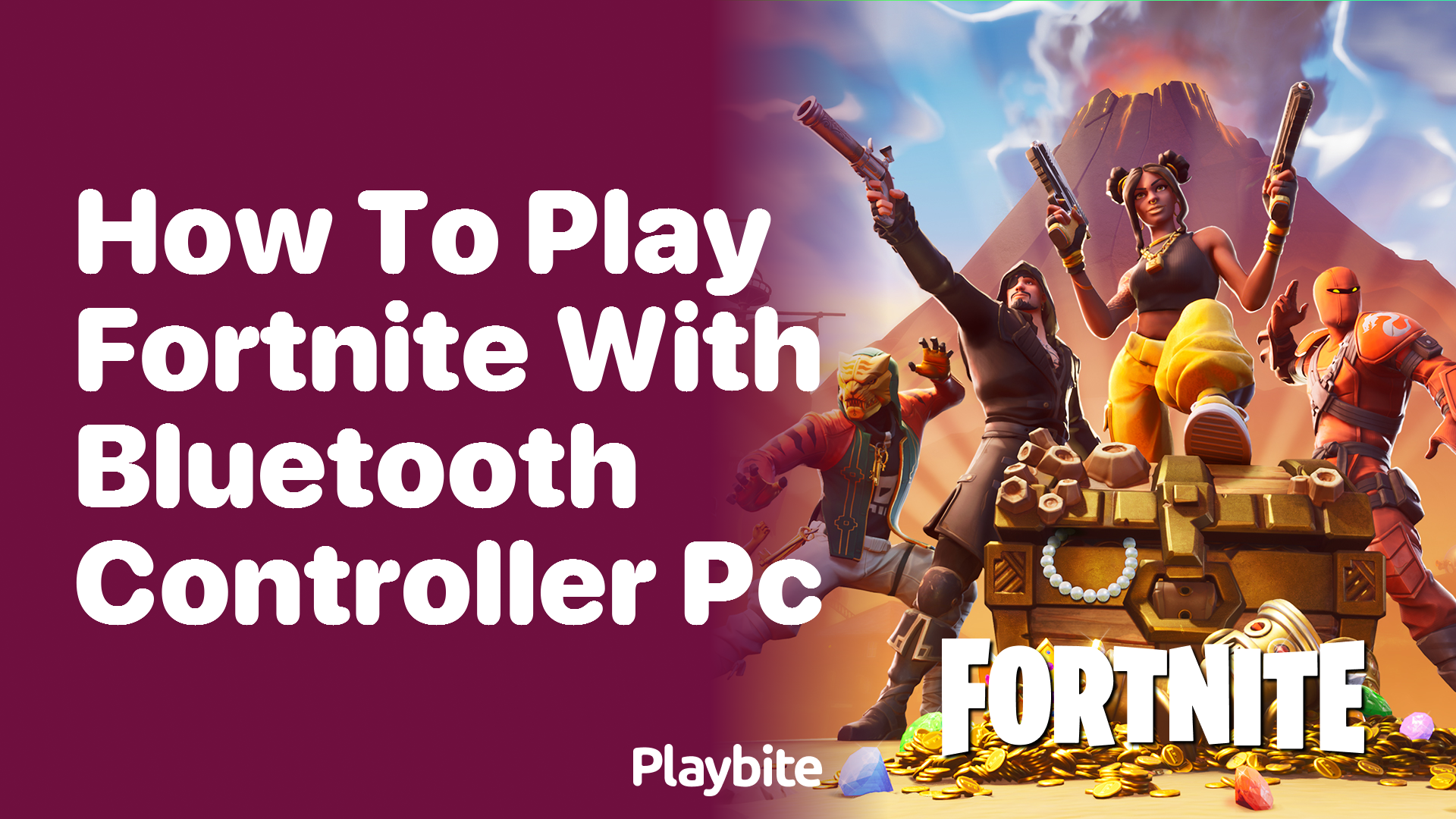 How to use ps4 sales controller on pc fortnite bluetooth