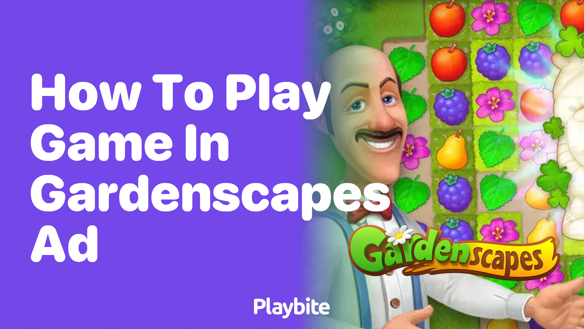 How to Play Games in Gardenscapes Ads