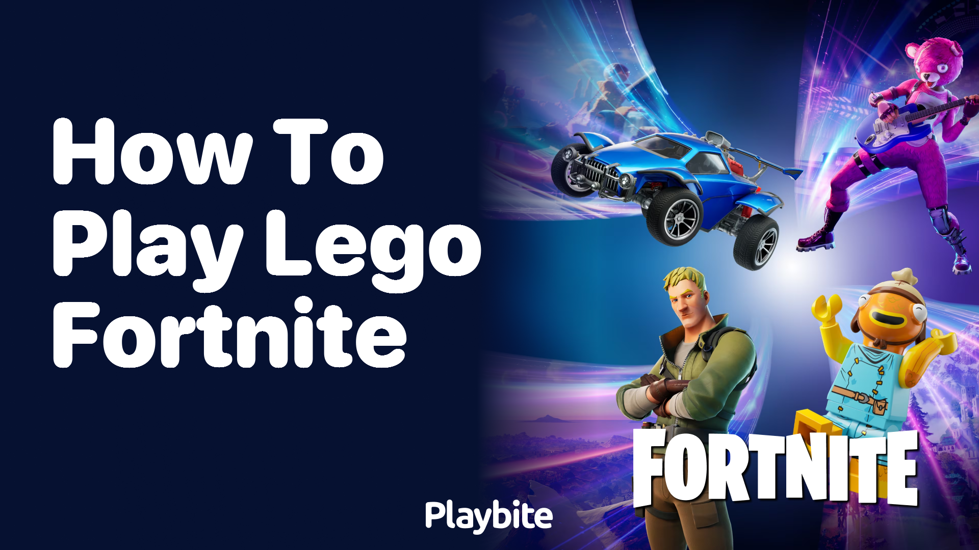 How to play LEGO Fortnite