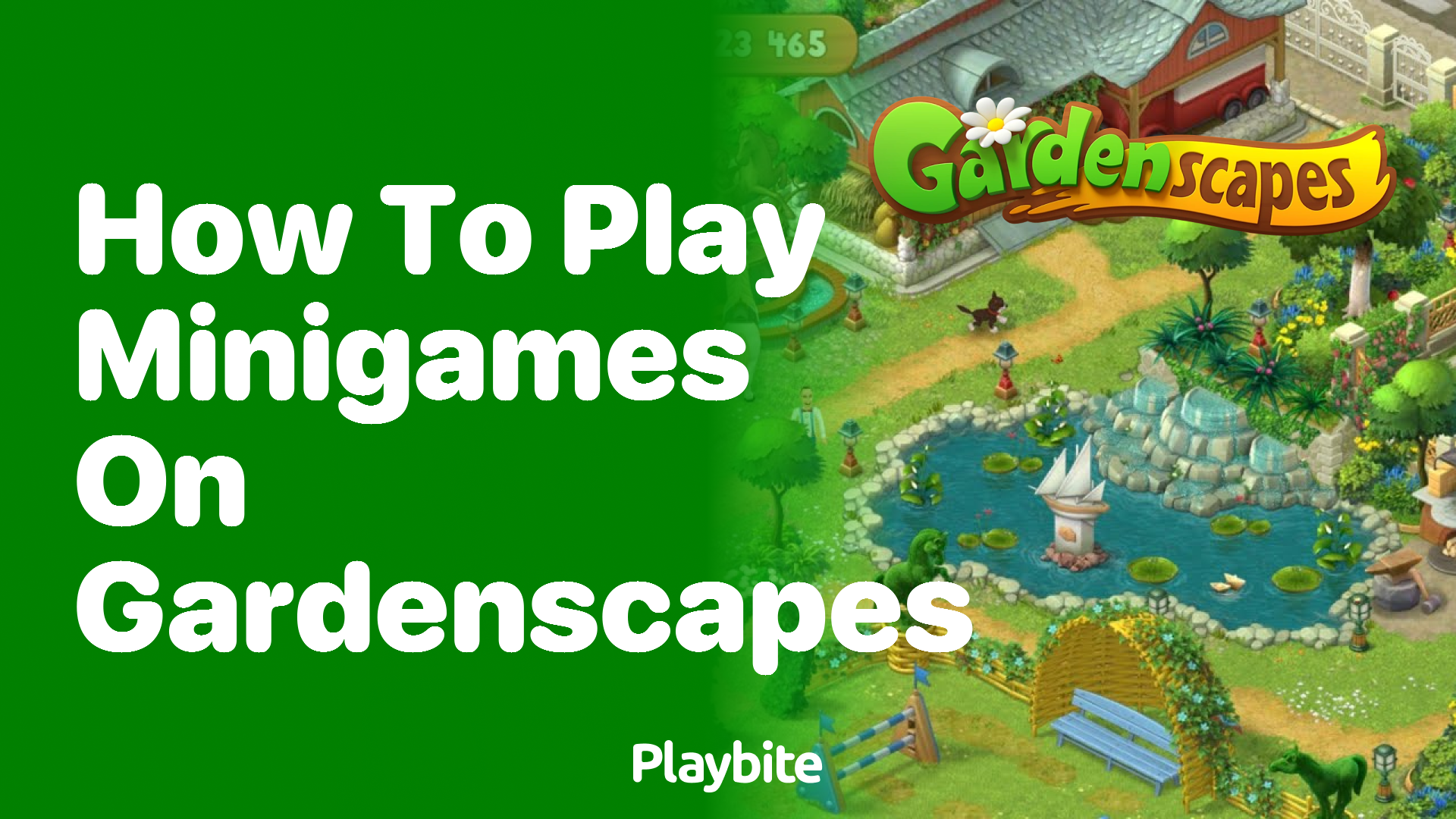 How to Play Minigames on Gardenscapes