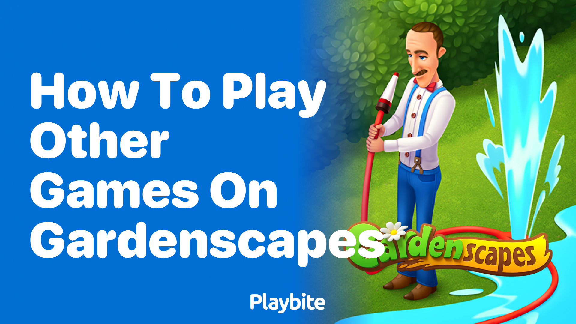 How to Play Other Games on Gardenscapes?