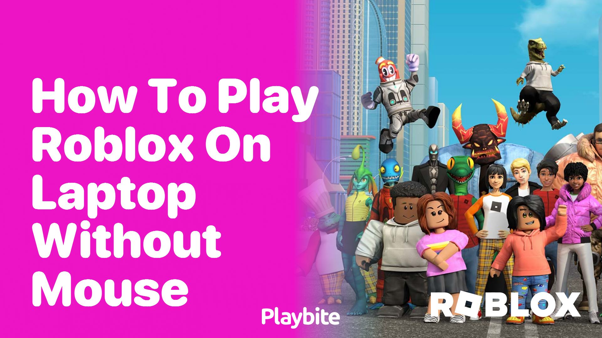 How to Play Roblox on a Laptop Without a Mouse - Playbite