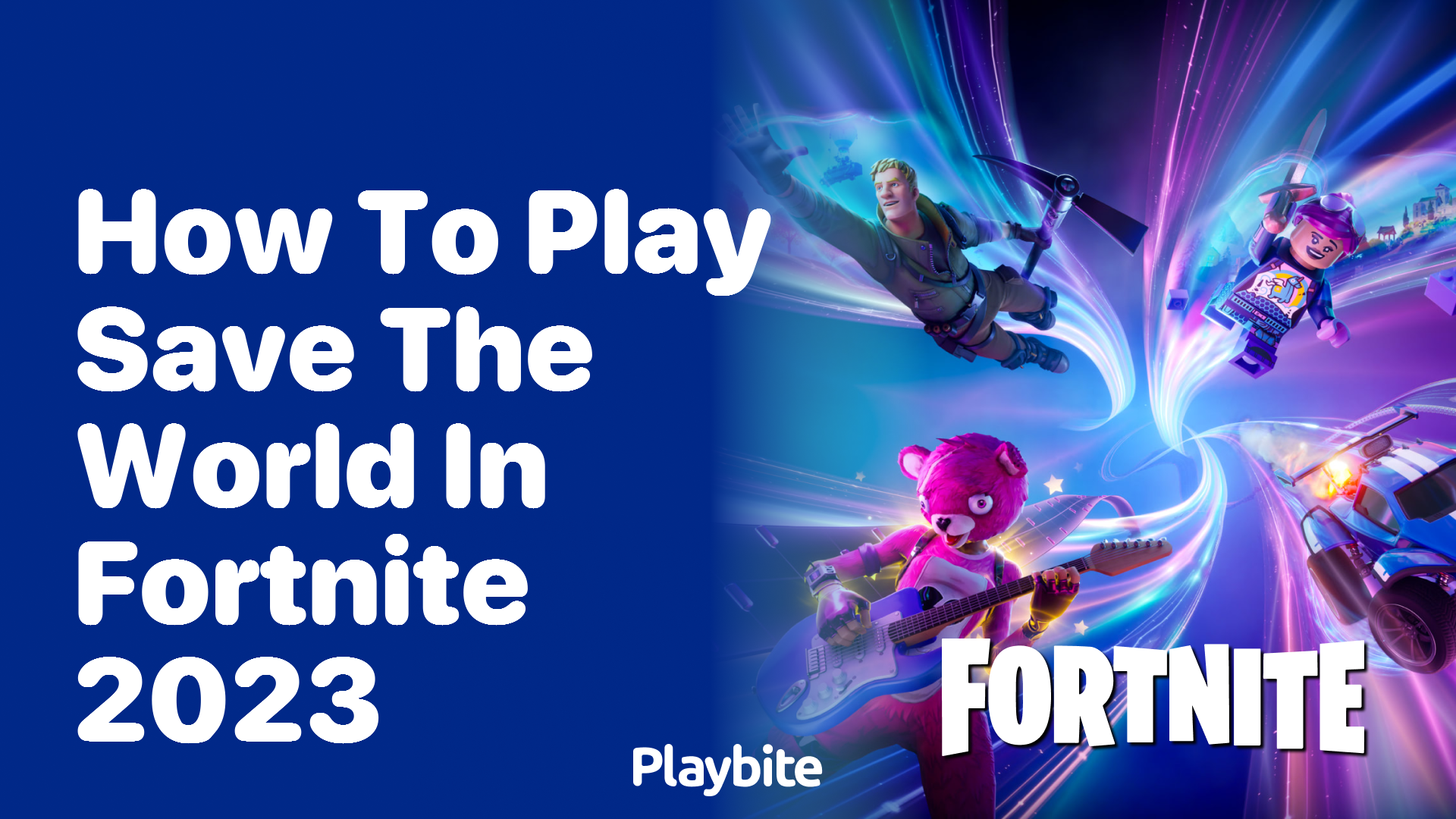 How to Play Save the World in Fortnite 2023