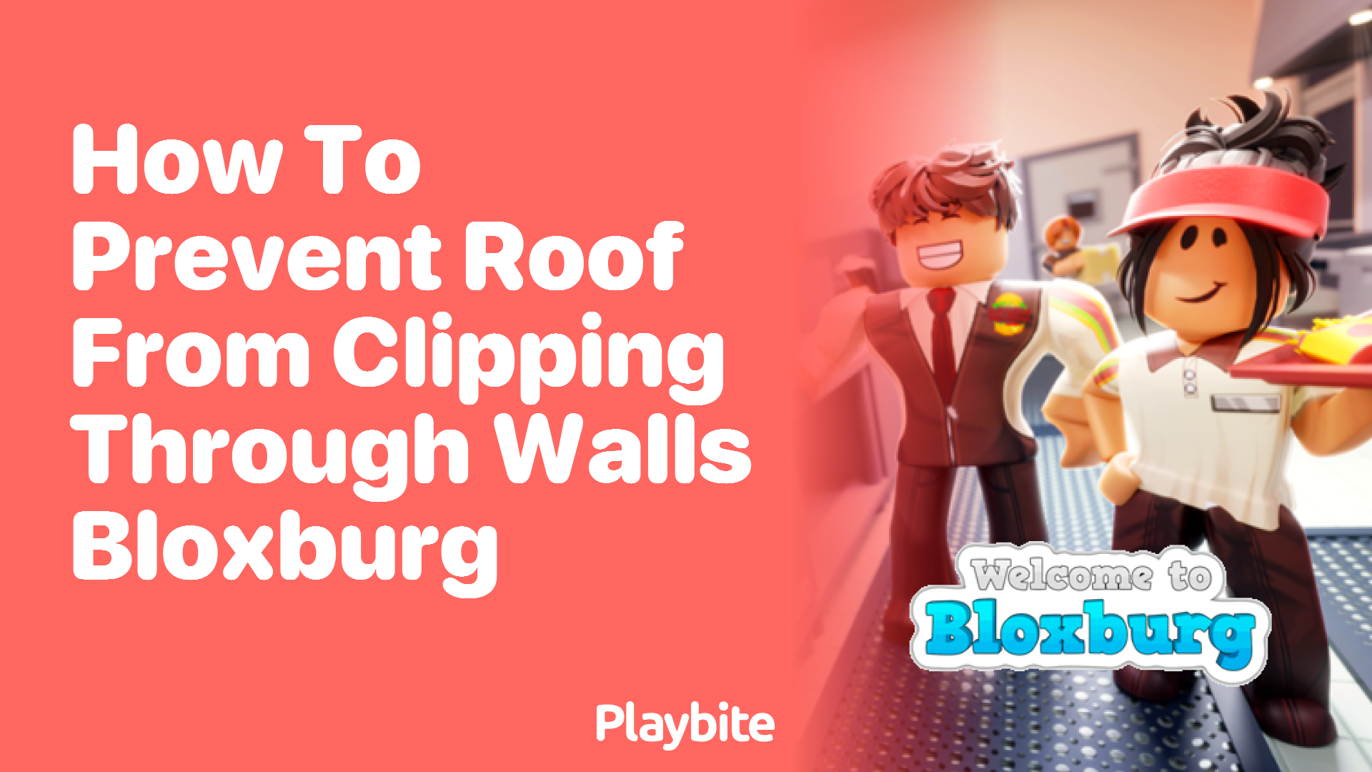 How to Prevent Roof from Clipping Through Walls in Bloxburg