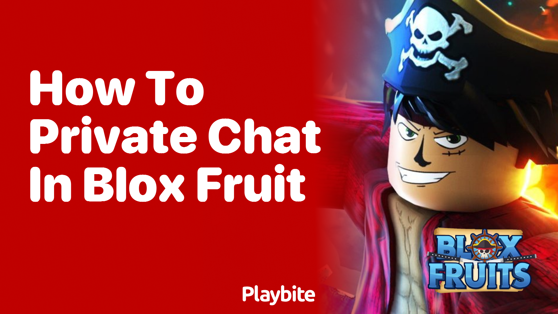 How to Private Chat in Blox Fruit