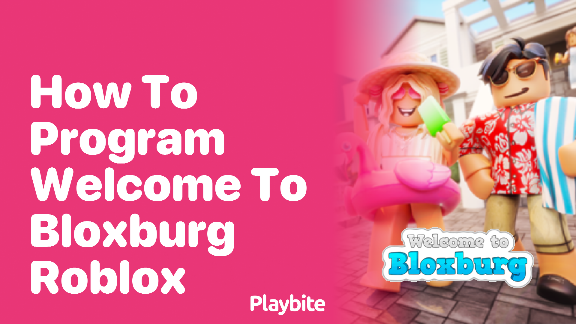 How to Program in Welcome to Bloxburg Roblox