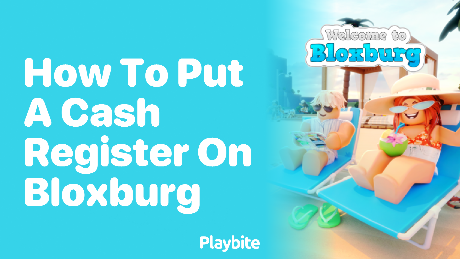 How to Put a Cash Register on Bloxburg