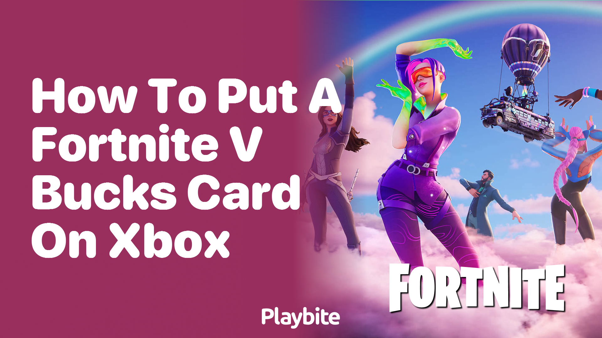 Fortnite v 2024 bucks card xbox