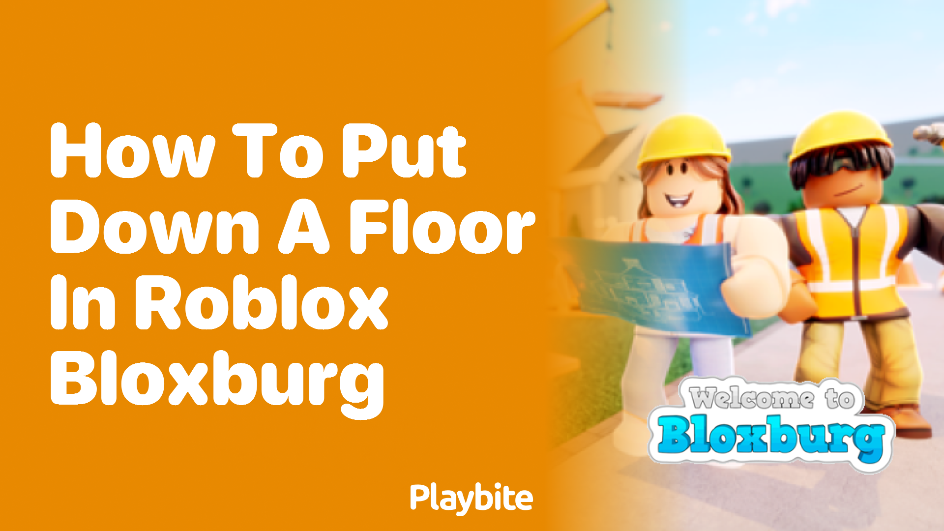 How to Put Down a Floor in Roblox Bloxburg