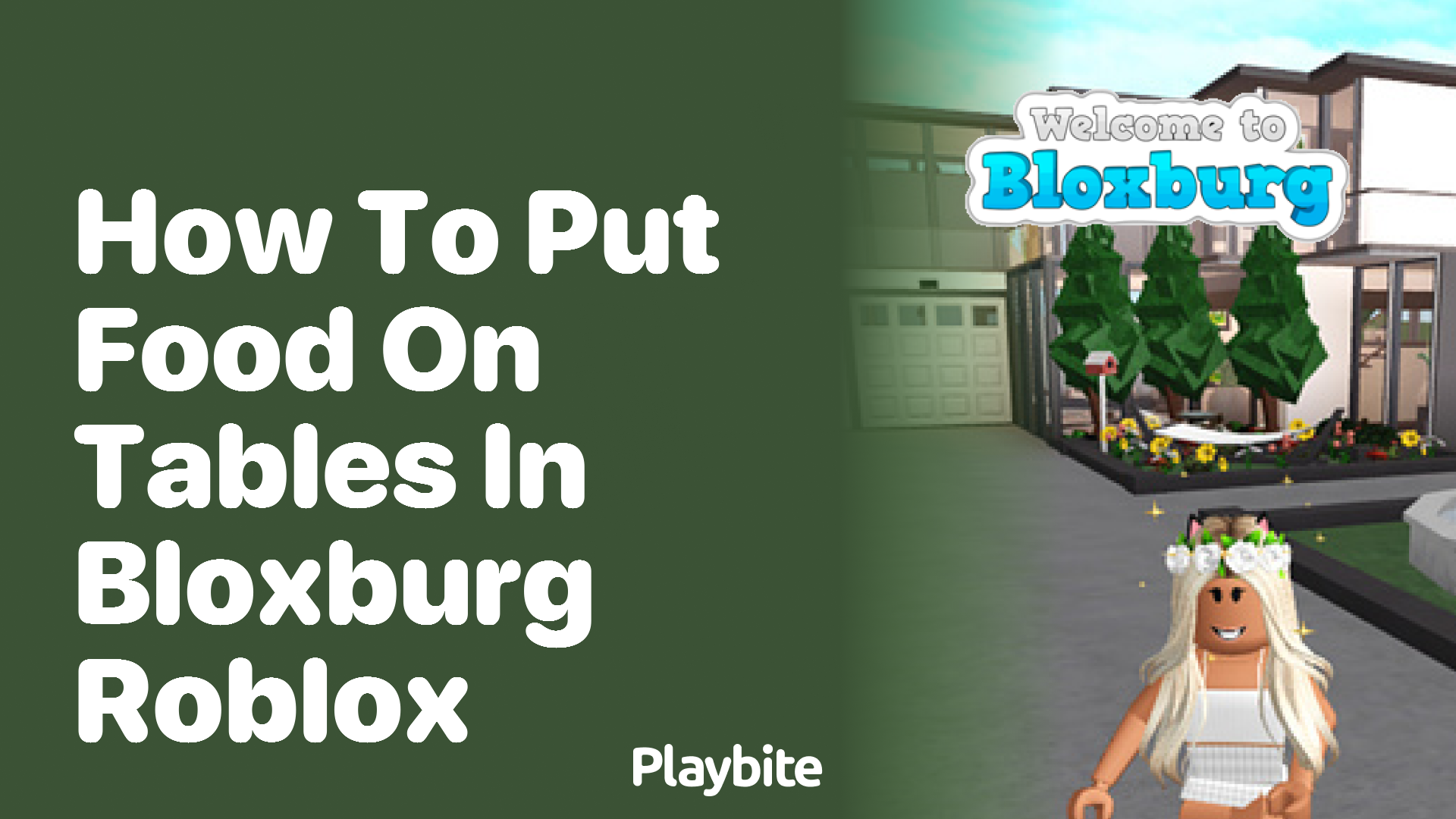 How to Put Food on Tables in Bloxburg, Roblox