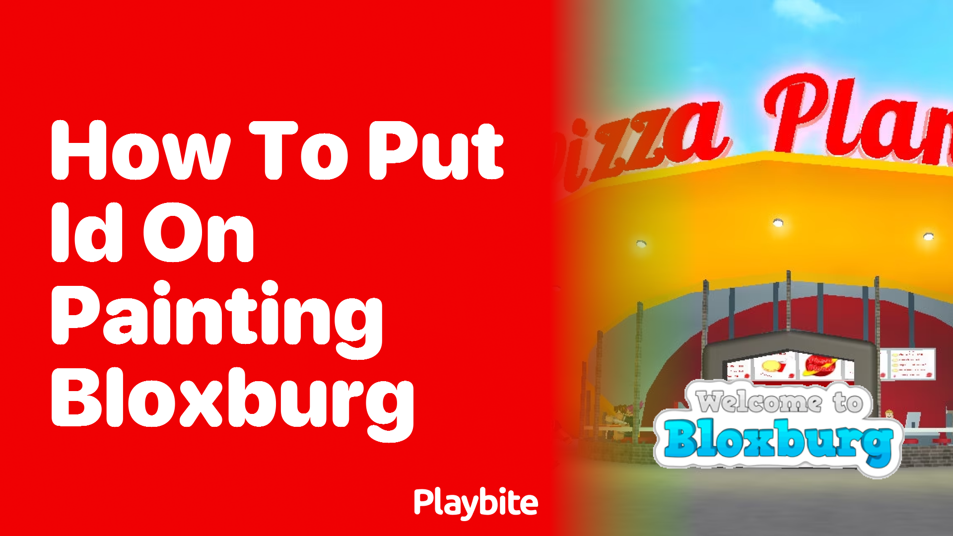 How to Put ID on Painting in Bloxburg