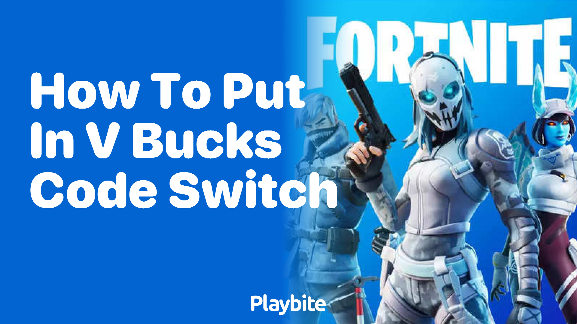 Code v deals bucks fortnite switch