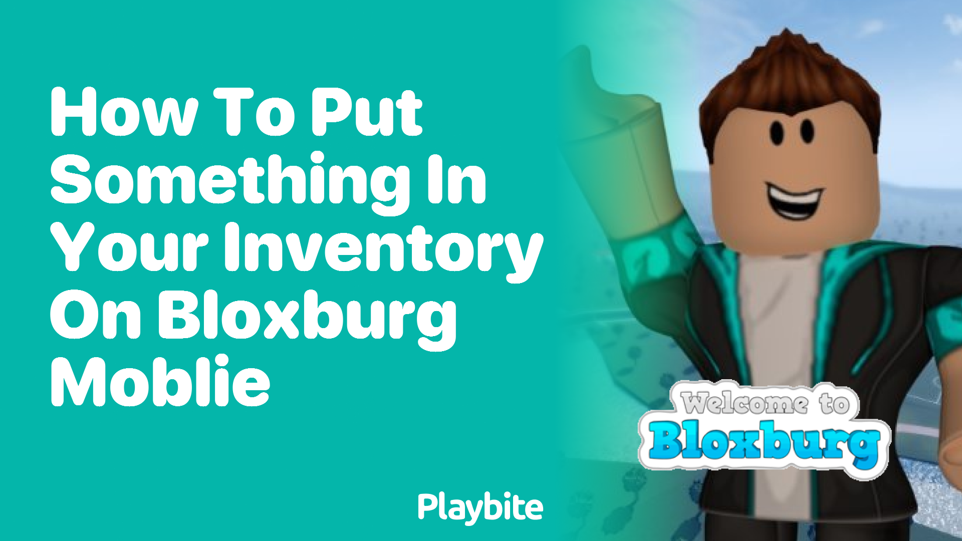 How to Put Something in Your Inventory on Bloxburg Mobile