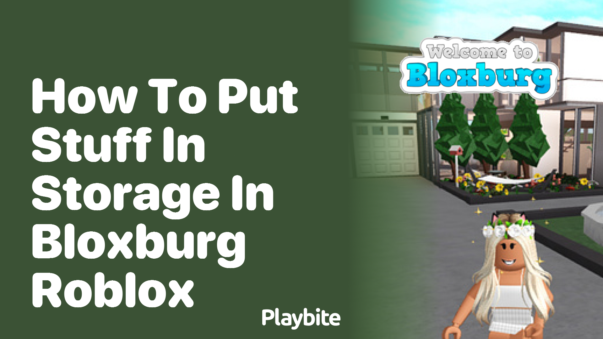 How to Put Stuff in Storage in Bloxburg, Roblox