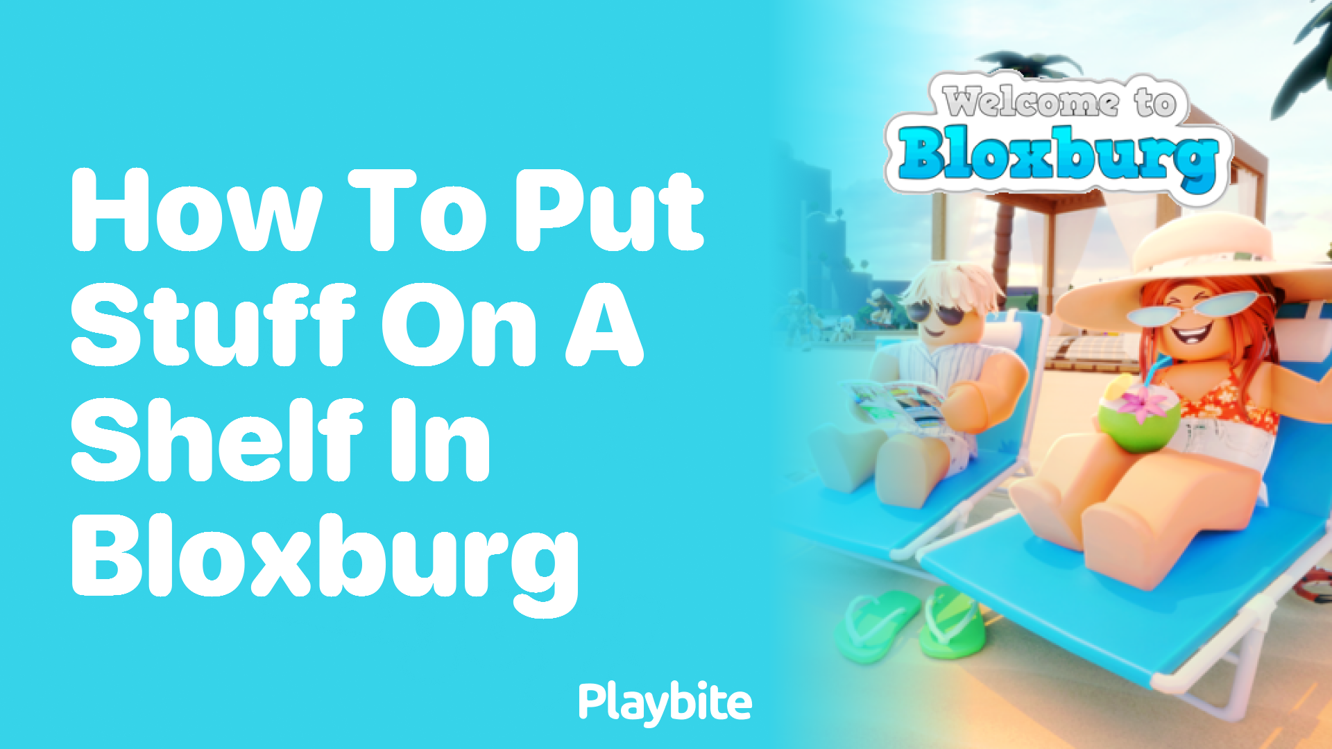 How to Put Stuff on a Shelf in Bloxburg