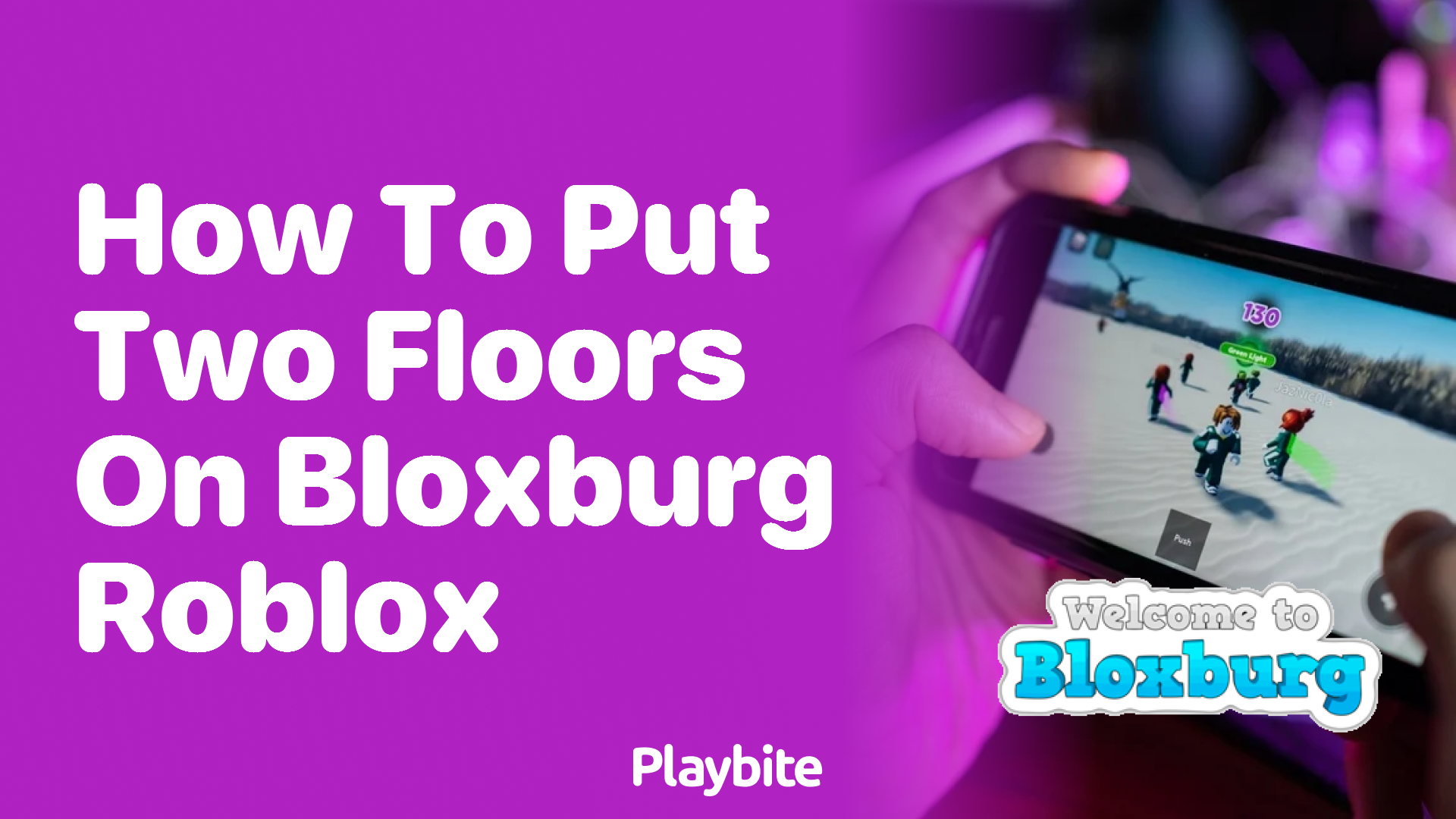 How to Put Two Floors on Bloxburg Roblox