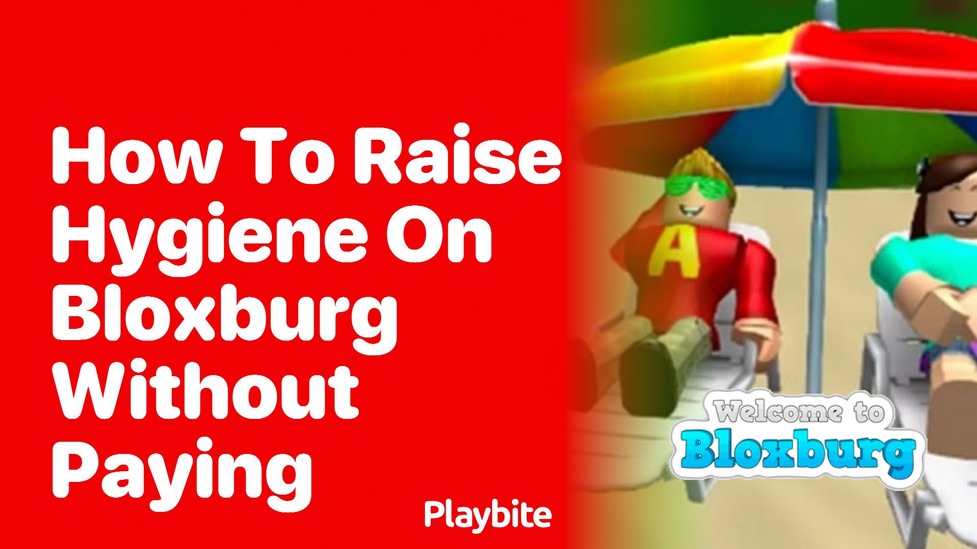 How to Raise Hygiene on Bloxburg Without Paying