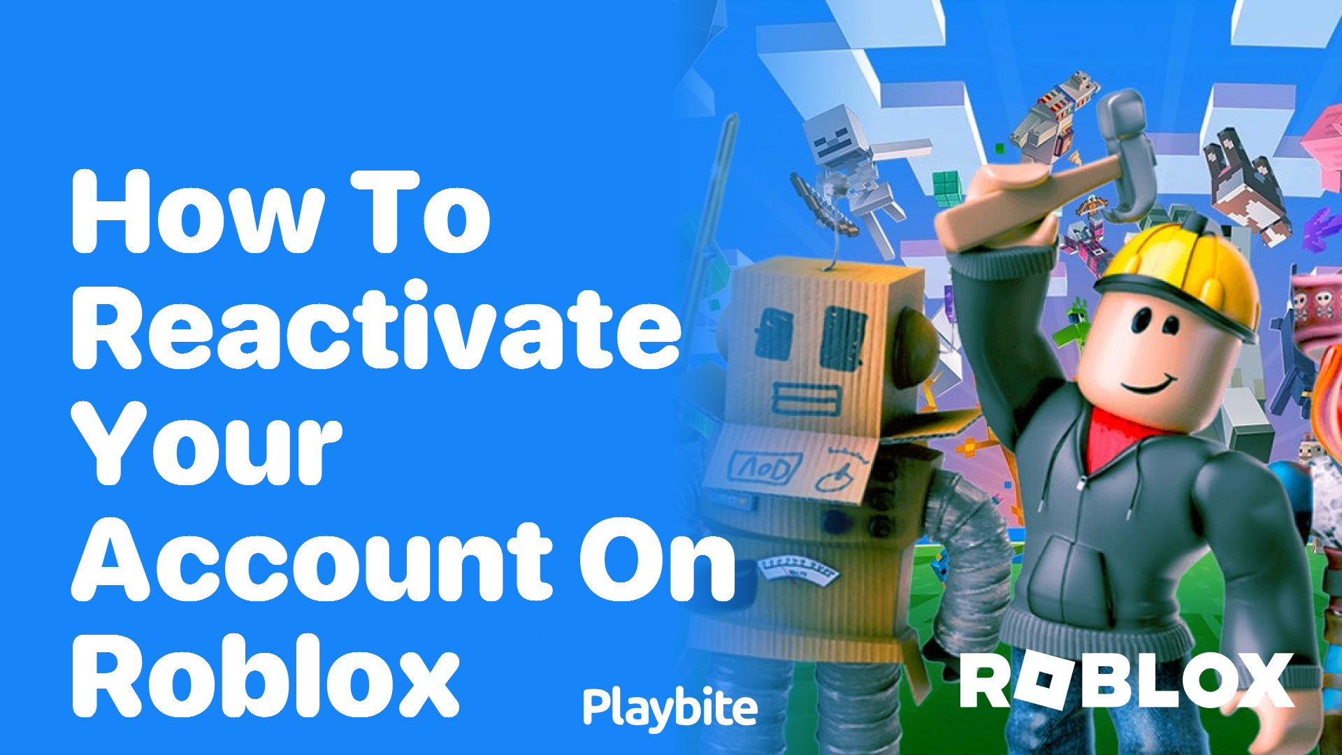 How to Reactivate Your Account on Roblox - Playbite