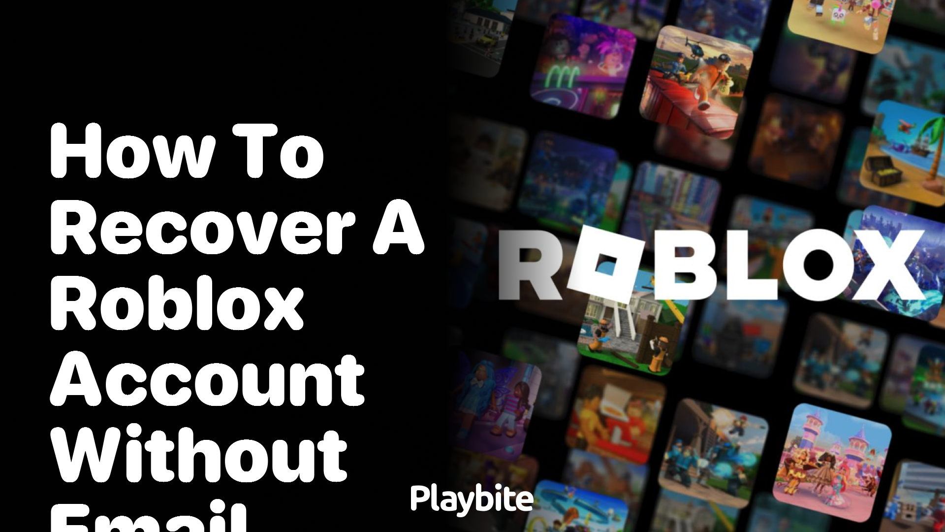 How to Recover a Roblox Account Without Email