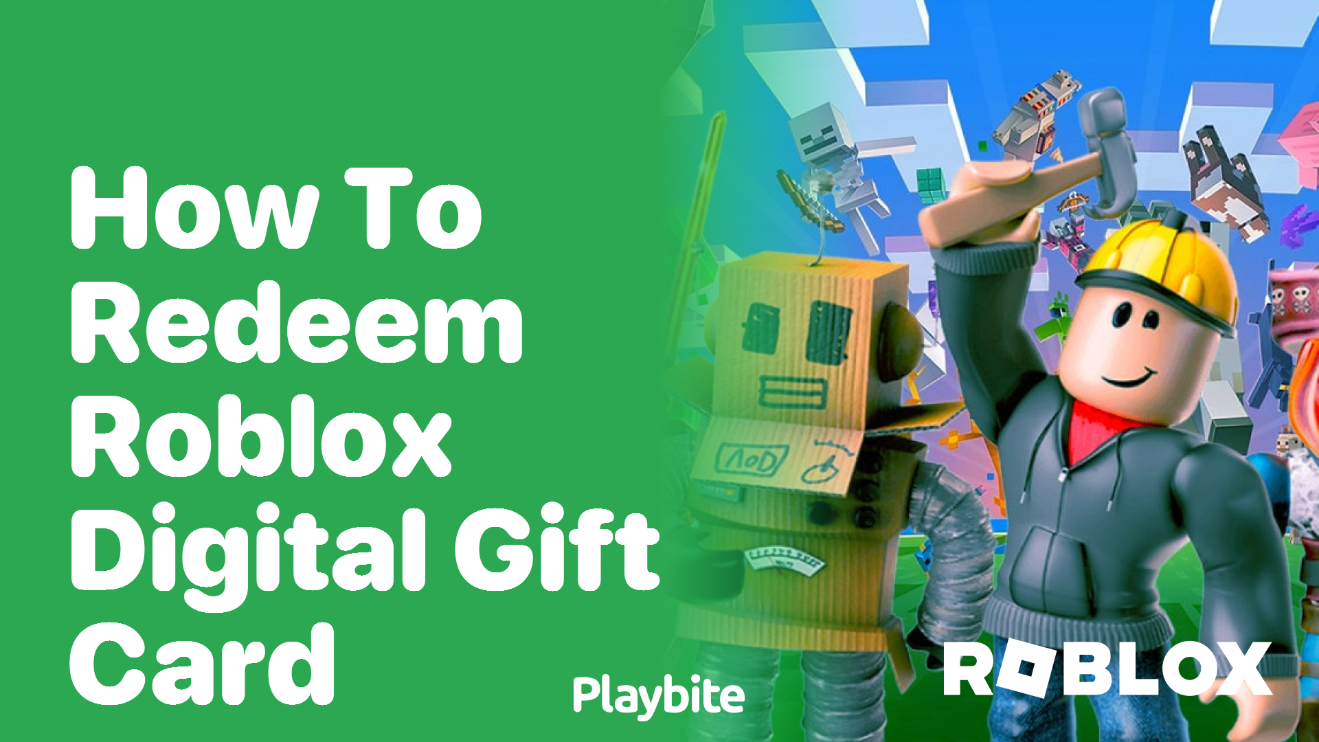 How to Redeem a Roblox Digital Gift Card