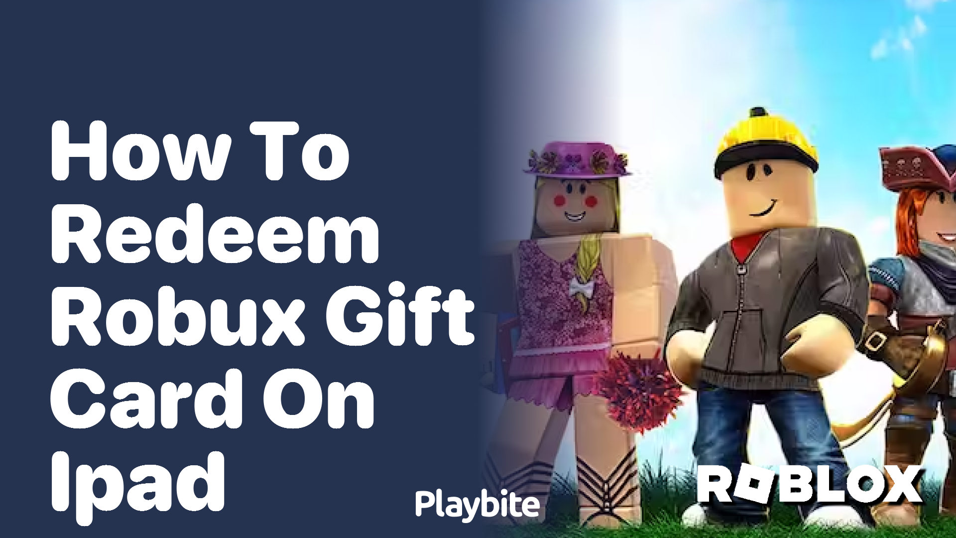 How to Redeem a Robux Gift Card on an iPad