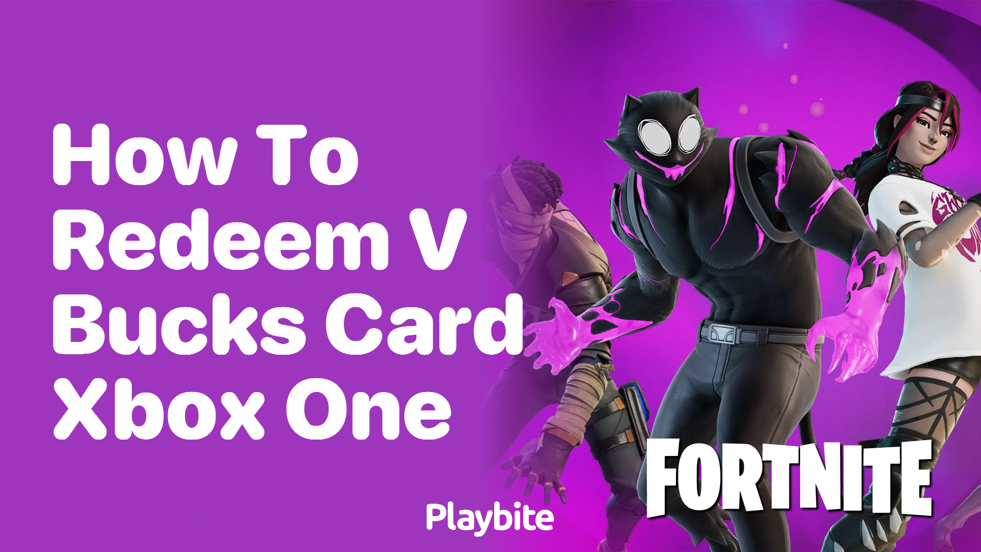 How to redeem a V-Bucks card on Xbox One