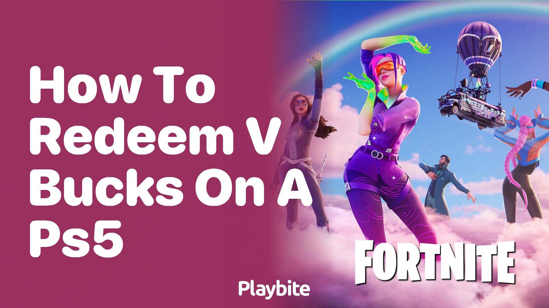 How to Redeem V-Bucks on a PS5: A Simple Guide