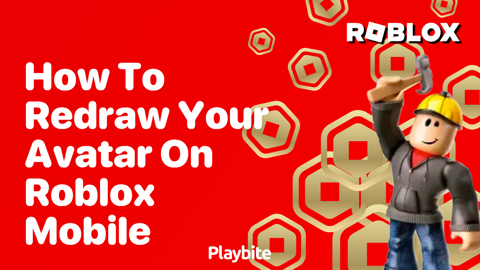 How to Redraw Your Avatar on Roblox Mobile